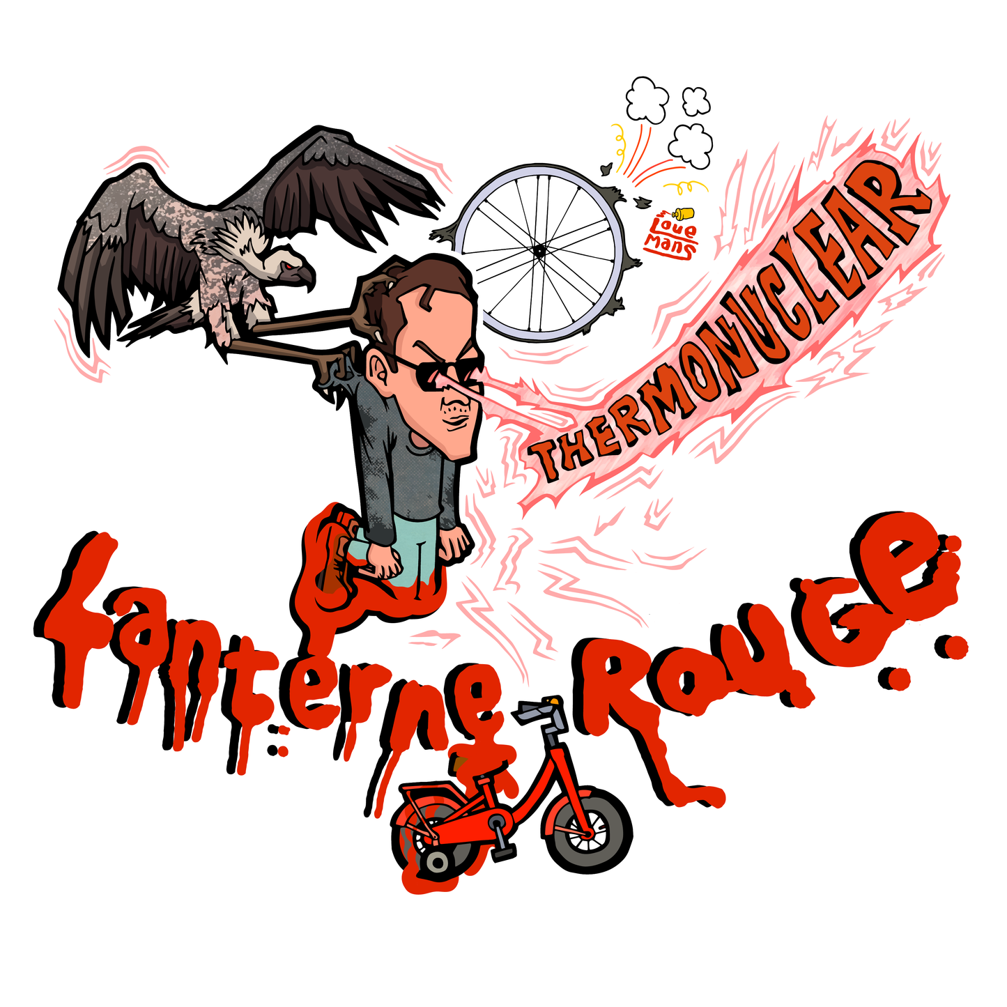 Thermonuclear Lanterne Rouge T-Shirt (Black)