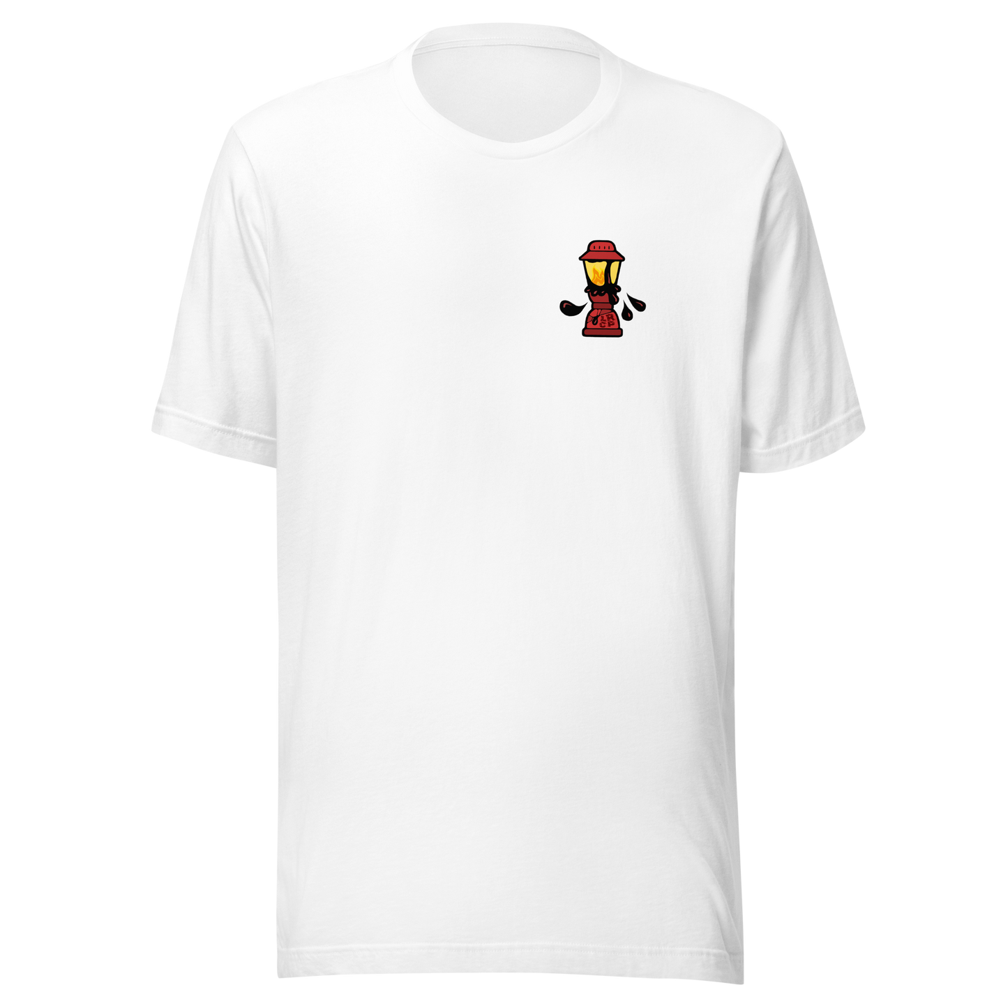 Lanterne Rouge Cycling Podcast T-Shirt (White)