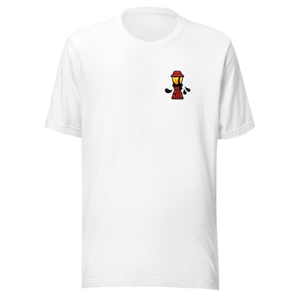 Lanterne Rouge Cycling Podcast T-Shirt (White)